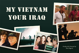 My Vietnam Your Iraq postcard
